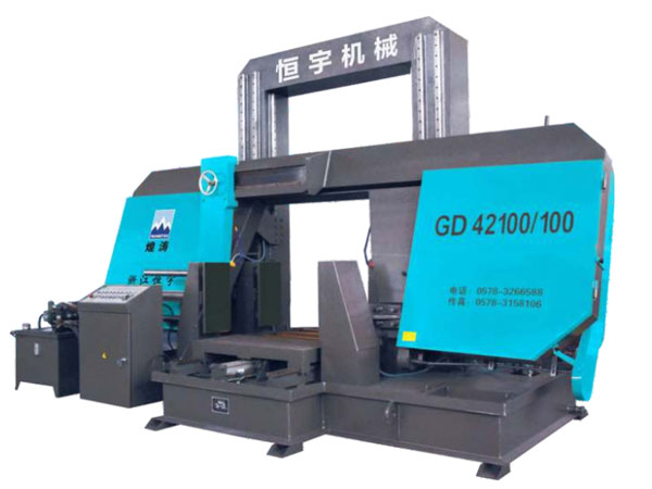 GD42100-100龙门式半自动金属带锯床